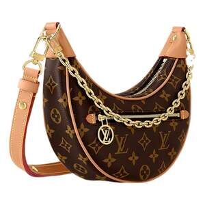 Louis Vuitton Loop Crescent Chain Crossbody Handbag Classic